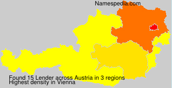 Surname Lender in Austria Surname Lender in Austria