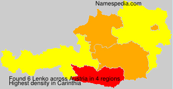 Surname Lenko in Austria Surname Lenko in Austria