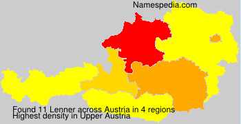 Surname Lenner in Austria Surname Lenner in Austria
