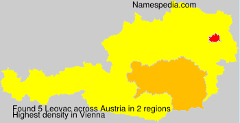 Surname Leovac in Austria Surname Leovac in Austria