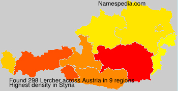 Surname Lercher in Austria Surname Lercher in Austria