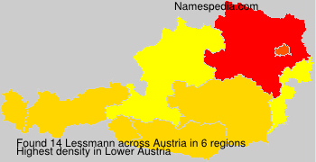 Surname Lessmann in Austria Surname Lessmann in Austria