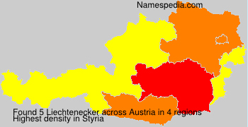 Surname Liechtenecker in Austria Surname Liechtenecker in Austria