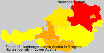 Surname Liemberger in Austria Surname Liemberger in Austria