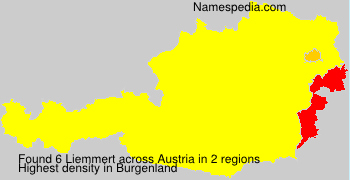 Surname Liemmert in Austria