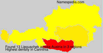 Surname Lipouschek in Austria Surname Lipouschek in Austria