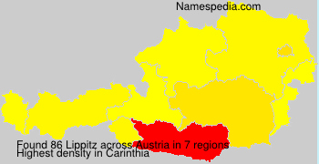 Surname Lippitz in Austria Surname Lippitz in Austria