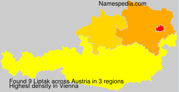 Surname Liptak in Austria Surname Liptak in Austria