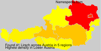 Surname Lirsch in Austria Surname Lirsch in Austria
