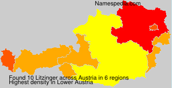 Surname Litzinger in Austria Surname Litzinger in Austria