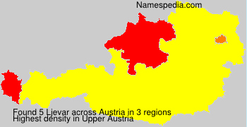 Surname Ljevar in Austria Surname Ljevar in Austria