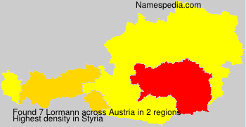Surname Lormann in Austria Surname Lormann in Austria