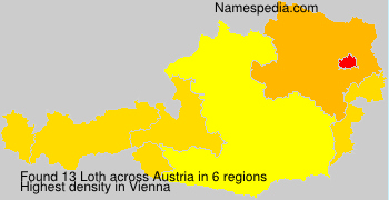 Surname Loth in Austria Surname Loth in Austria