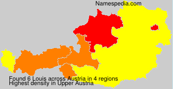 Surname Louis in Austria