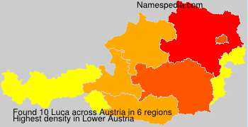 Surname Luca in Austria Surname Luca in Austria