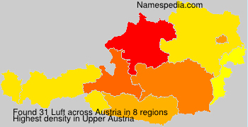 Surname Luft in Austria Surname Luft in Austria