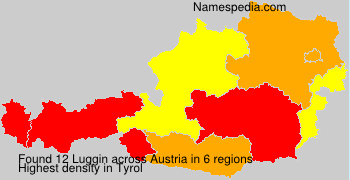 Surname Luggin in Austria
