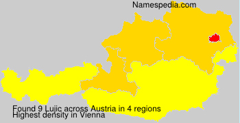 Surname Lujic in Austria Surname Lujic in Austria