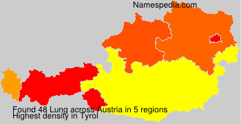 Surname Lung in Austria Surname Lung in Austria
