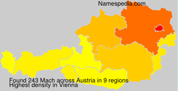 Surname Mach in Austria Surname Mach in Austria
