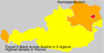 Surname Macit in Austria Surname Macit in Austria