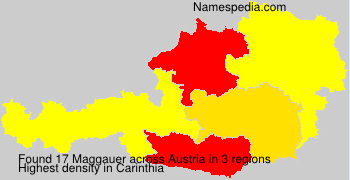 Surname Maggauer in Austria Surname Maggauer in Austria
