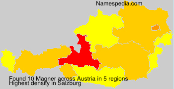 Surname Magner in Austria Surname Magner in Austria