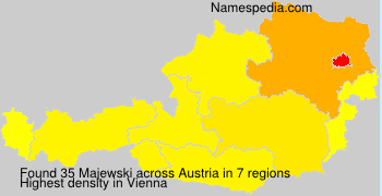 Surname Majewski in Austria Surname Majewski in Austria
