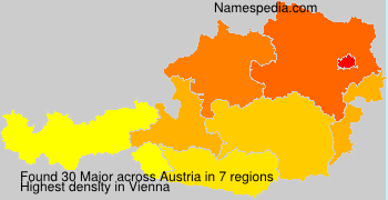 Surname Major in Austria Surname Major in Austria
