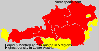Surname Manfred in Austria Surname Manfred in Austria