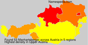 Surname Manhartsberger in Austria Surname Manhartsberger in Austria