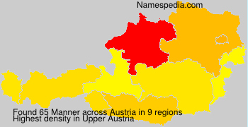 Surname Manner in Austria Surname Manner in Austria