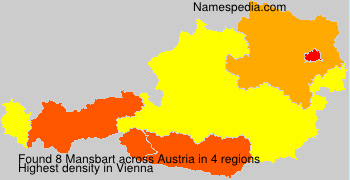 Surname Mansbart in Austria Surname Mansbart in Austria