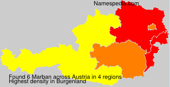 Surname Marban in Austria Surname Marban in Austria