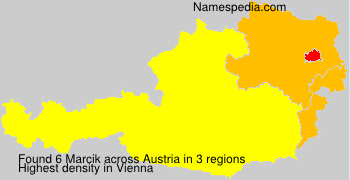 Surname Marcik in Austria Surname Marcik in Austria