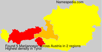 Surname Marijancevic in Austria Surname Marijancevic in Austria