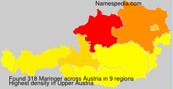 Surname Maringer in Austria Surname Maringer in Austria
