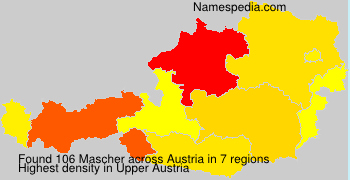 Surname Mascher in Austria Surname Mascher in Austria