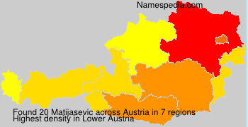 Surname Matijasevic in Austria Surname Matijasevic in Austria