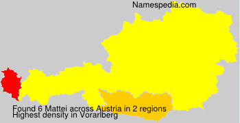 Surname Mattei in Austria Surname Mattei in Austria