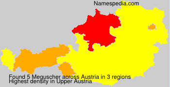 Surname Meguscher in Austria Surname Meguscher in Austria