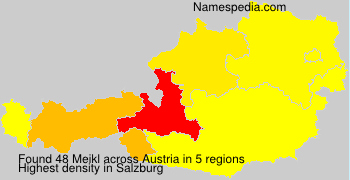 Surname Meikl in Austria Surname Meikl in Austria