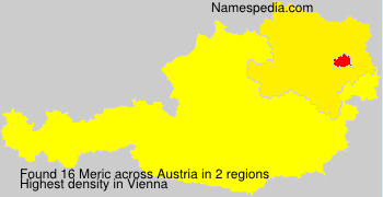 Surname Meric in Austria Surname Meric in Austria