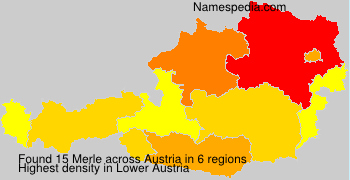 Surname Merle in Austria Surname Merle in Austria
