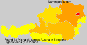 Surname Michalski in Austria Surname Michalski in Austria