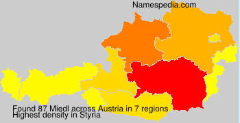 Surname Miedl in Austria Surname Miedl in Austria