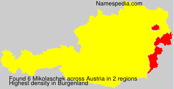 Surname Mikolaschek in Austria Surname Mikolaschek in Austria