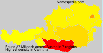 Surname Mikosch in Austria Surname Mikosch in Austria