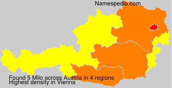 Surname Milo in Austria Surname Milo in Austria