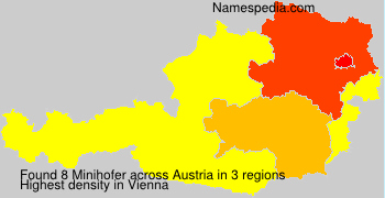 Surname Minihofer in Austria Surname Minihofer in Austria